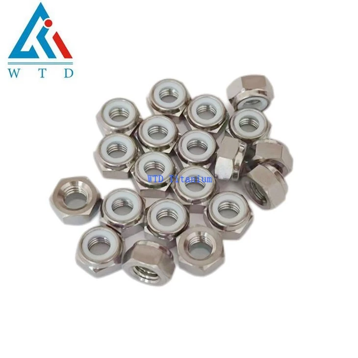 M8 titanium nylon lock nuts