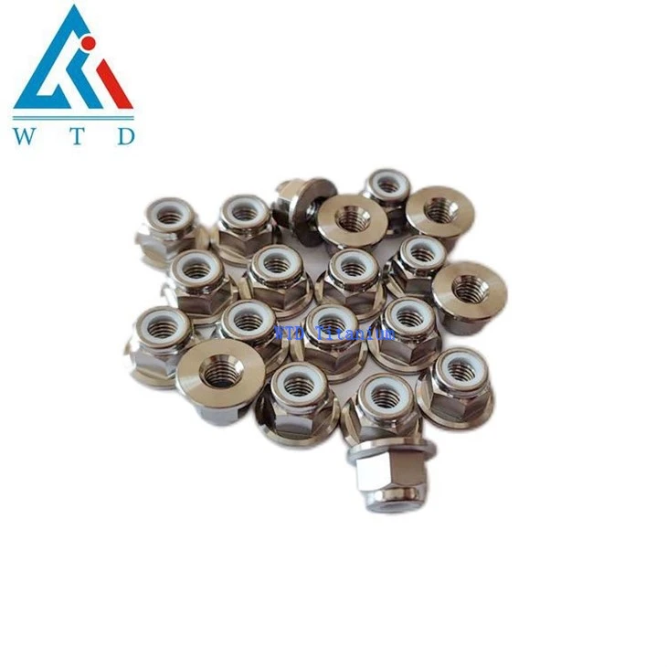 GR5 titanium lock nuts