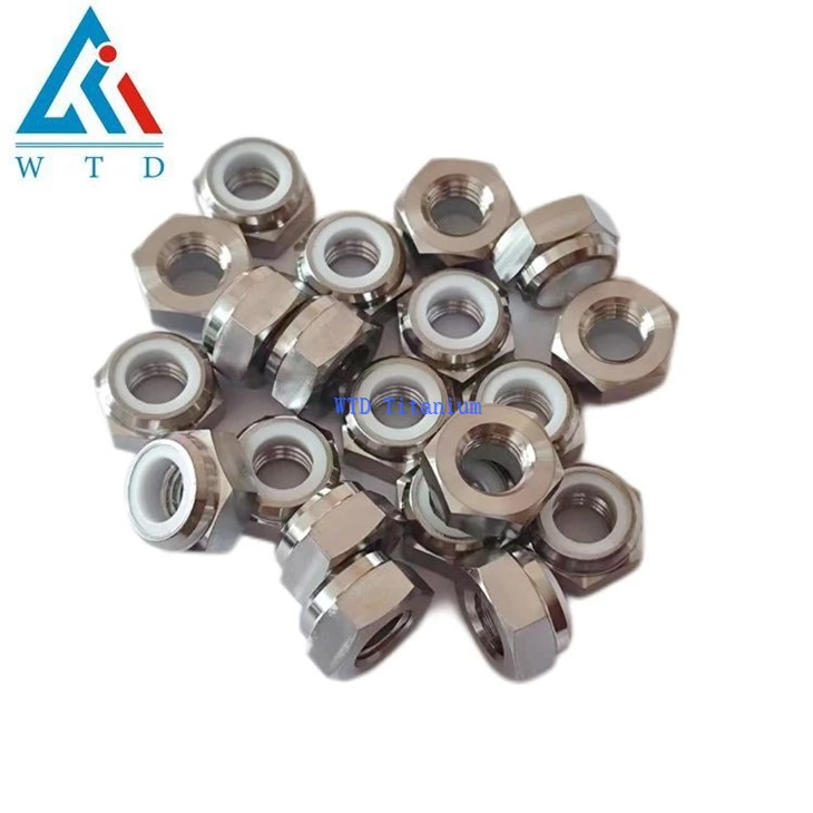 M10 titanium nylon lock nuts